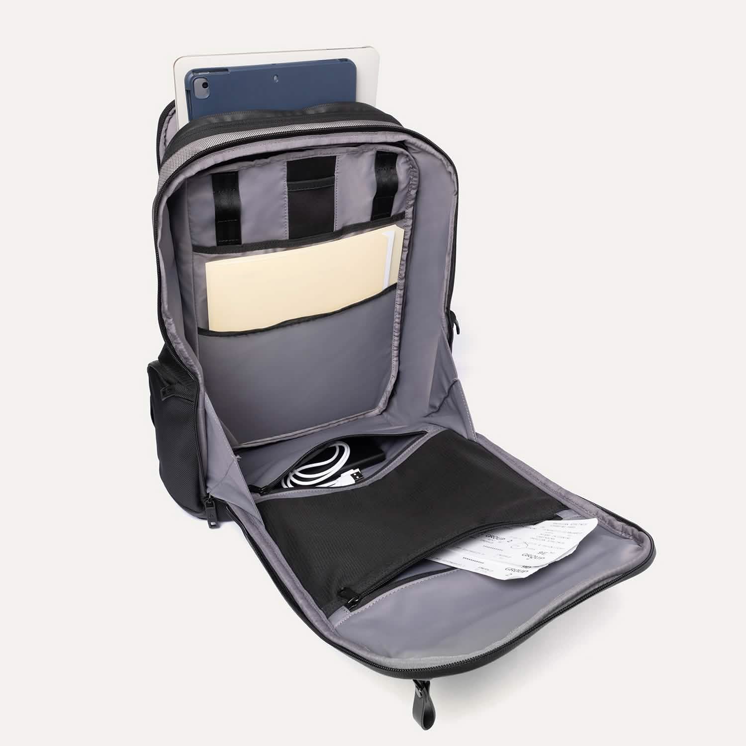 Altitude™ All-Purpose Full Expansion Laptop Backpack 24-34L- Stellar Navy Grey