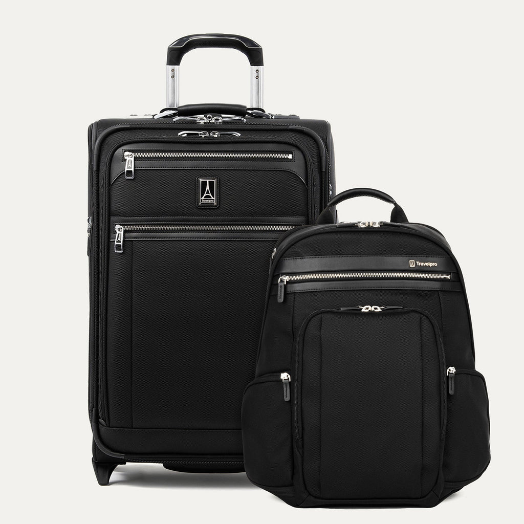 Platinum® Elite Carry-On Rollaboard/ Business Backpack Set